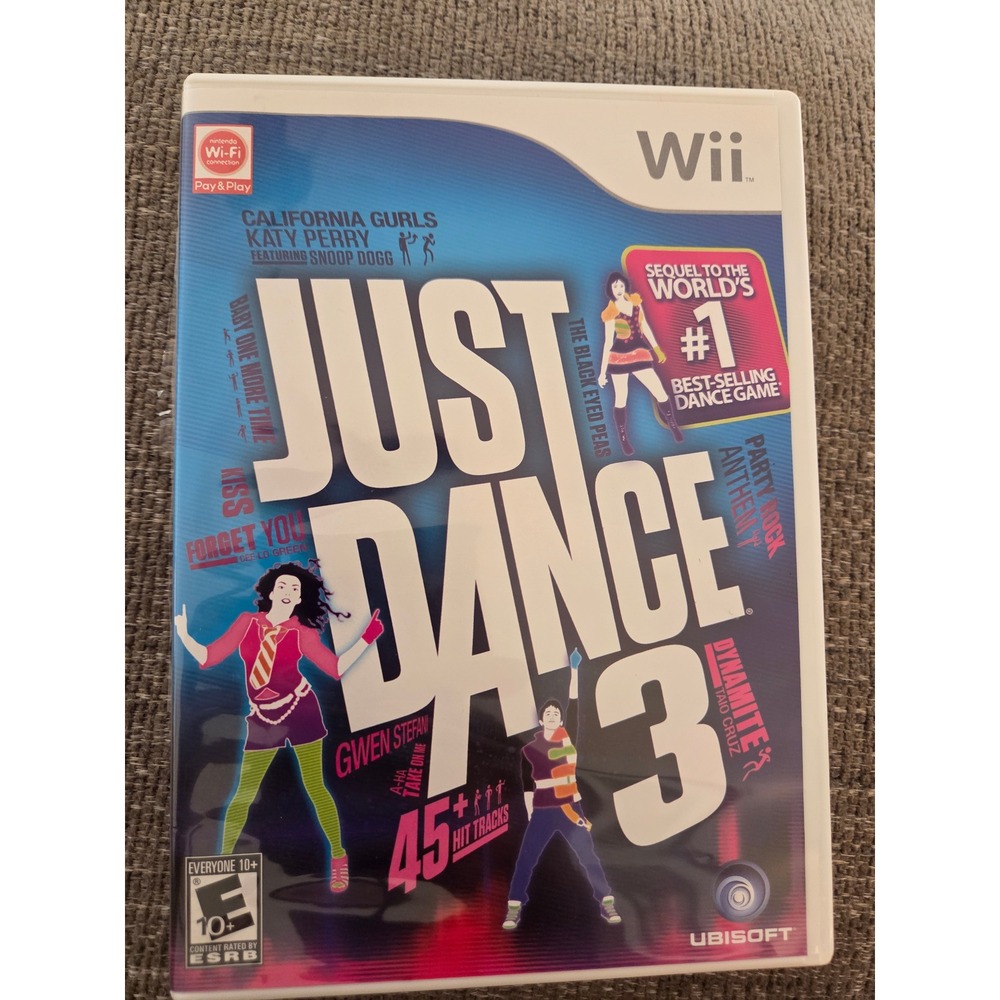 Just Dance 3 Nintendo Wii Video Game Complete with Manual CIB Ubisoft 2011